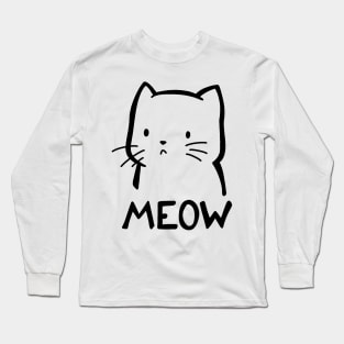 Meow Long Sleeve T-Shirt